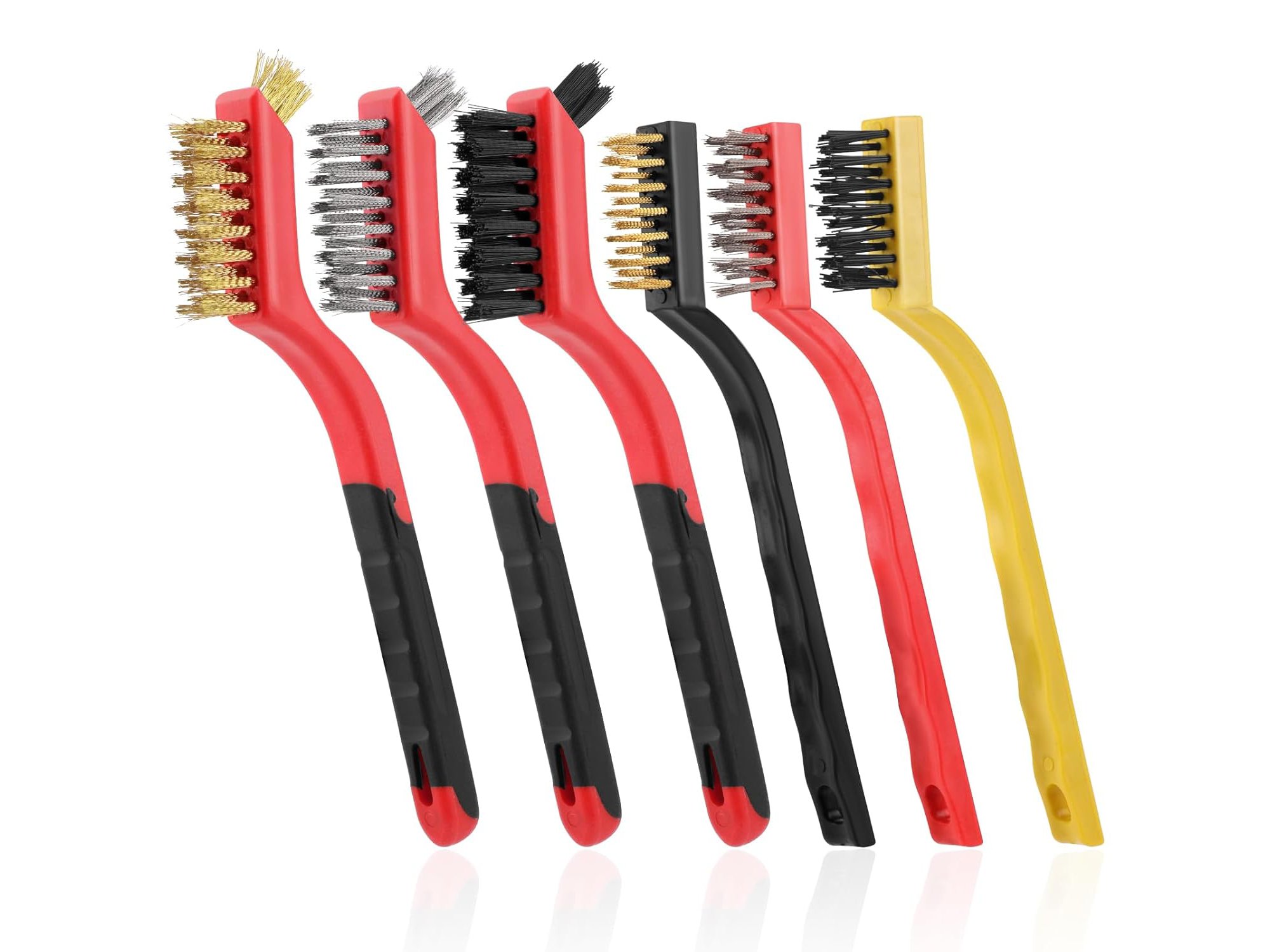 Mini Brass Wire Brush Set