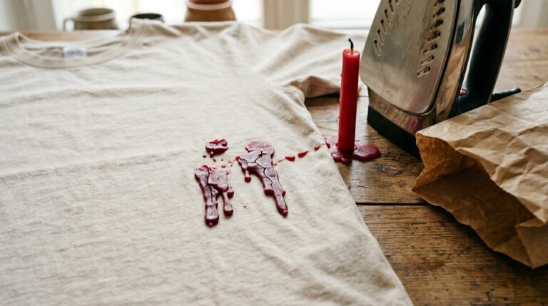 How to Remove Candle Wax from clothes