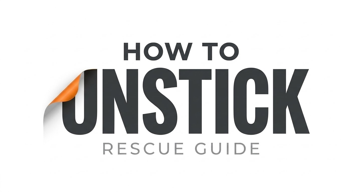 How To Unstick — Remove Anything from Any Surface Safely
